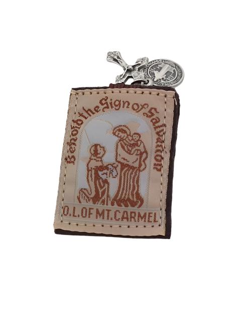 Traditional Brown Scapular with Benedict Medal and Crucifix - Unique Catholic Gifts