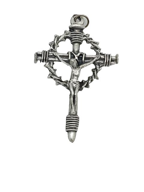 Crown of Thorn Crucifix  2 1/4" - Unique Catholic Gifts