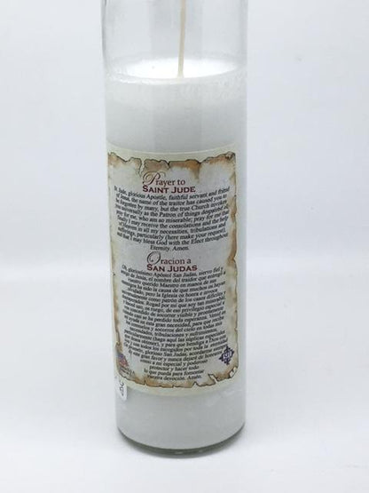 St. Jude Offering Candle (8 1/4") - Unique Catholic Gifts