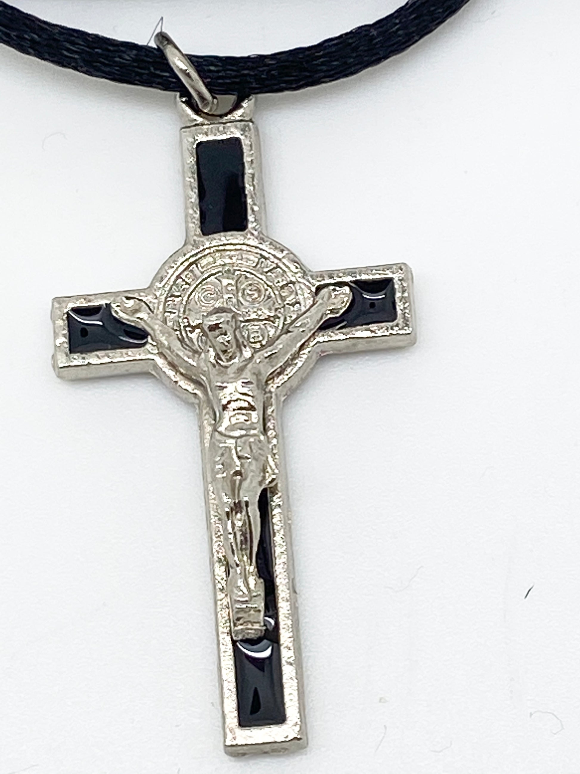 Black St. Benedict Necklace - Unique Catholic Gifts