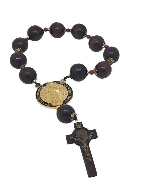 St Benedict Door Hand Medal and Crucifix - Unique Catholic Gifts