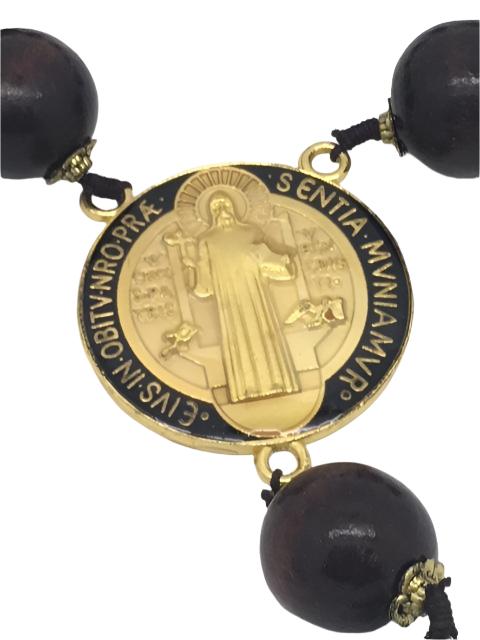 St Benedict Door Hand Medal and Crucifix - Unique Catholic Gifts