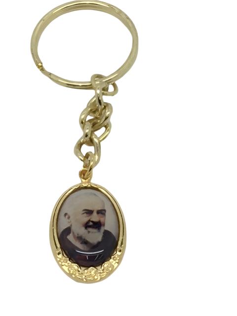 Padre Pio Keychain - Unique Catholic Gifts