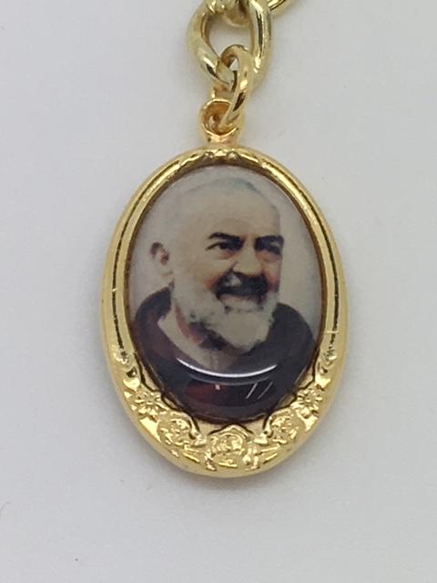 Padre Pio Keychain - Unique Catholic Gifts