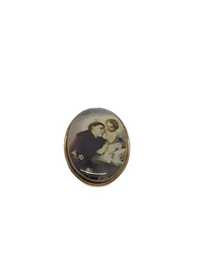 Saint Anthony Pin 3/4" - Unique Catholic Gifts