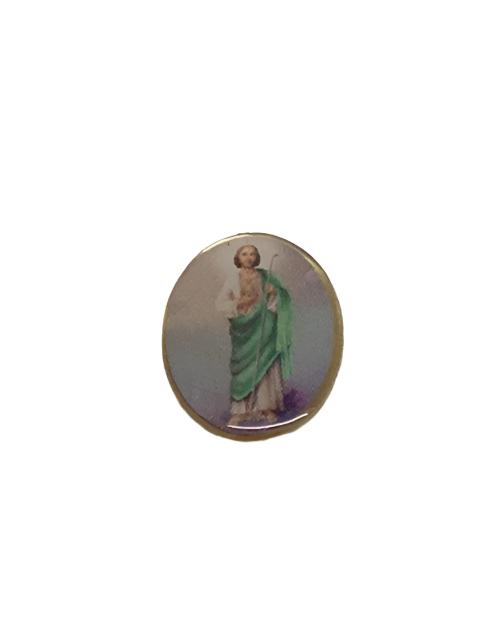 St. Jude Pin 3/4" - Unique Catholic Gifts