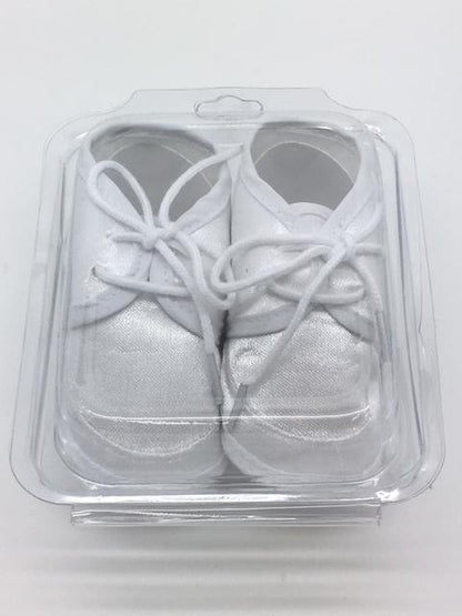 Infant Baptism Shoes (White) - Unique Catholic Gifts