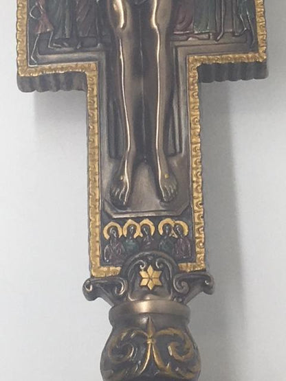 San Damiano Standing Crucifix (14 1/4") - Unique Catholic Gifts