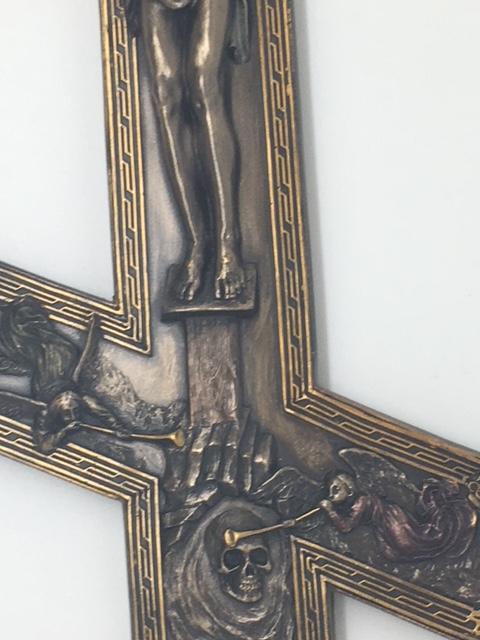 Byzantine Crucifix  Wall Plaque (17") - Unique Catholic Gifts