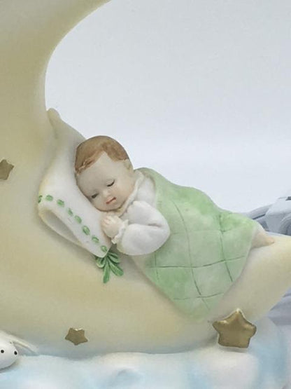 Moon Nightlight "Now I Lay Me Down to Sleep" (6 1/2") - Unique Catholic Gifts