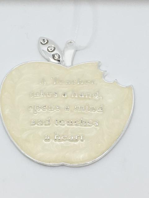 Teacher Gift Keepsake Ornament  (3") - Unique Catholic Gifts