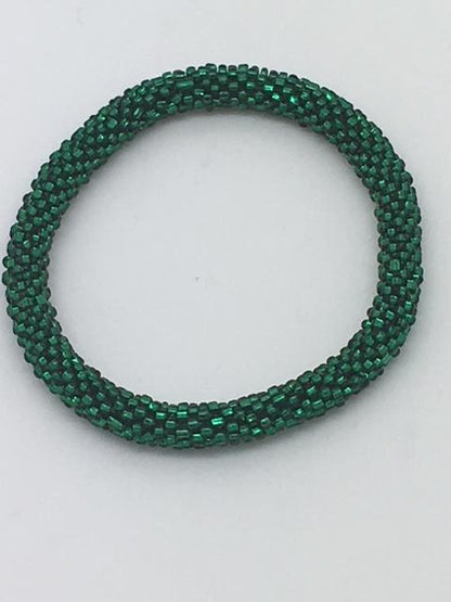 Nepal Christmas Bracelet (Green) - Unique Catholic Gifts