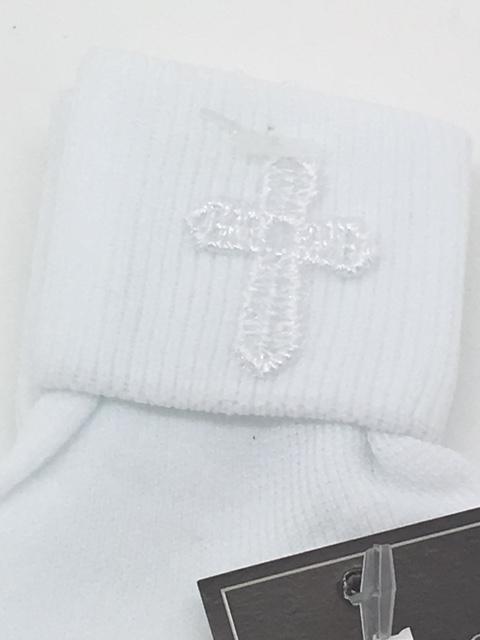 Baptismal Socks Uni-Sex (Size 0-0) - Unique Catholic Gifts