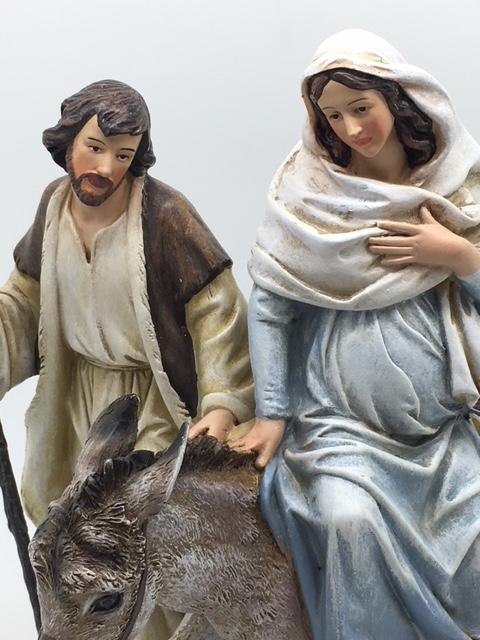 The Journey to Bethlehem Statue (8") Posada - Unique Catholic Gifts