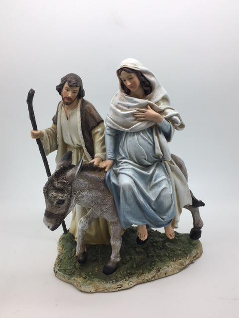 The Journey to Bethlehem Statue (8") Posada - Unique Catholic Gifts