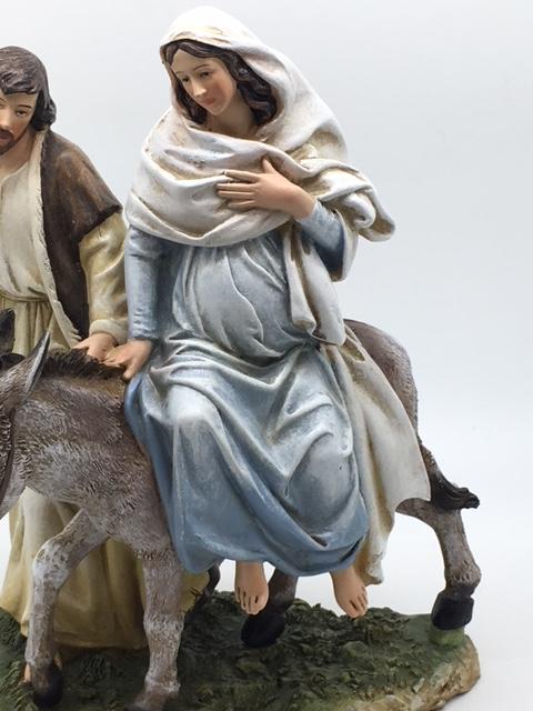 The Journey to Bethlehem Statue (8") Posada - Unique Catholic Gifts