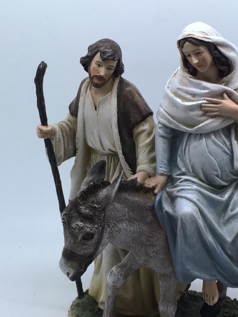 The Journey to Bethlehem Statue (8") Posada - Unique Catholic Gifts