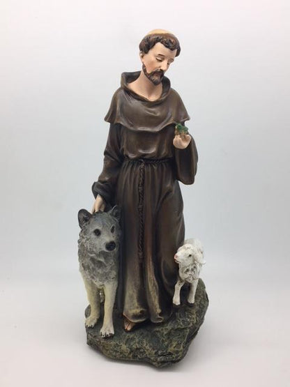 Saint Francis Statue (9 3/4") - Unique Catholic Gifts