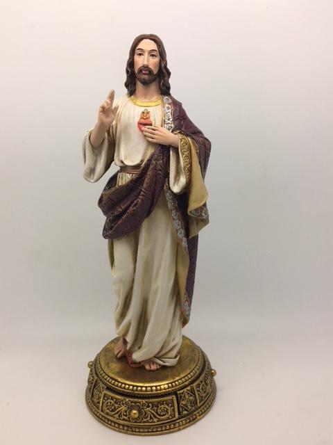 Sacred Heart of Jesus Statue (10 1/4") - Unique Catholic Gifts