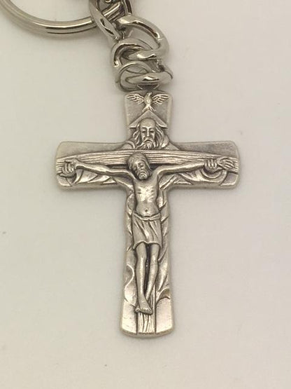 Holy Trinity Keychain - Unique Catholic Gifts