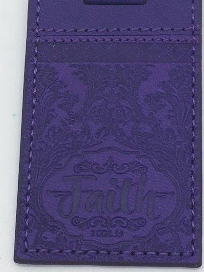 Keychain "Faith" Purple - Unique Catholic Gifts