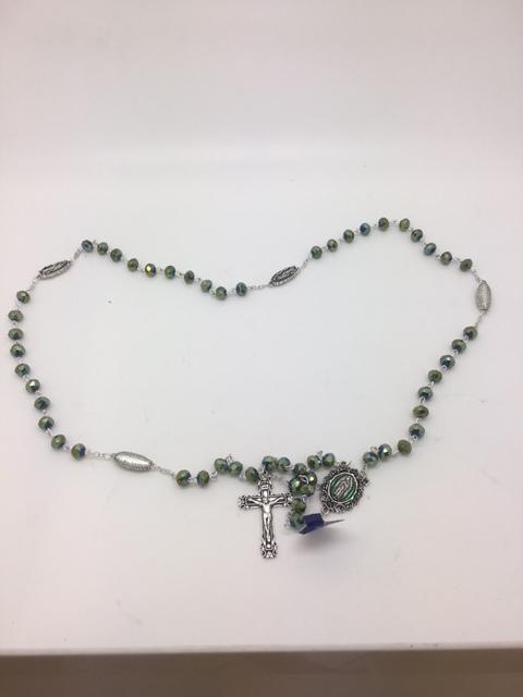 Our Lady of Guadalupe Rosary (Green) - Unique Catholic Gifts