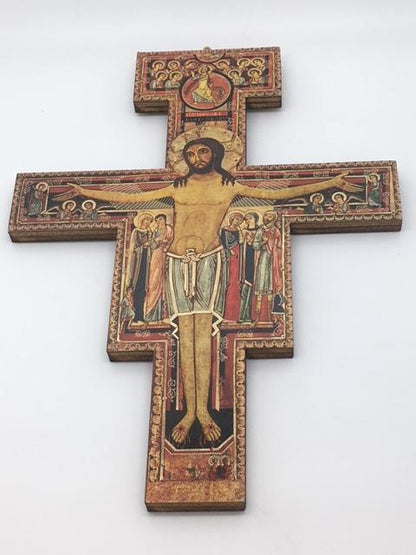 San Damiano Crucifix 8" - Unique Catholic Gifts