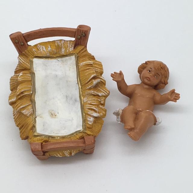 3 Piece Holy Family Nativity (5") - Unique Catholic Gifts