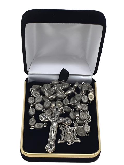 Miraculous Medal Rosary Medal Beads. - Unique Catholic Gifts