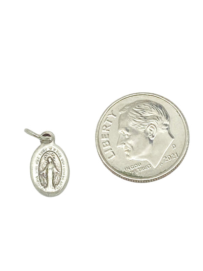 Miraculous Medal Charm 3/8" - Unique Catholic Gifts