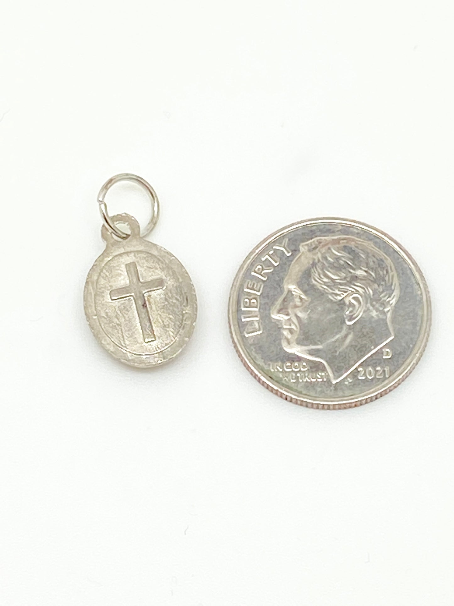 Our Lady of Lourdes Medal Charm - Unique Catholic Gifts