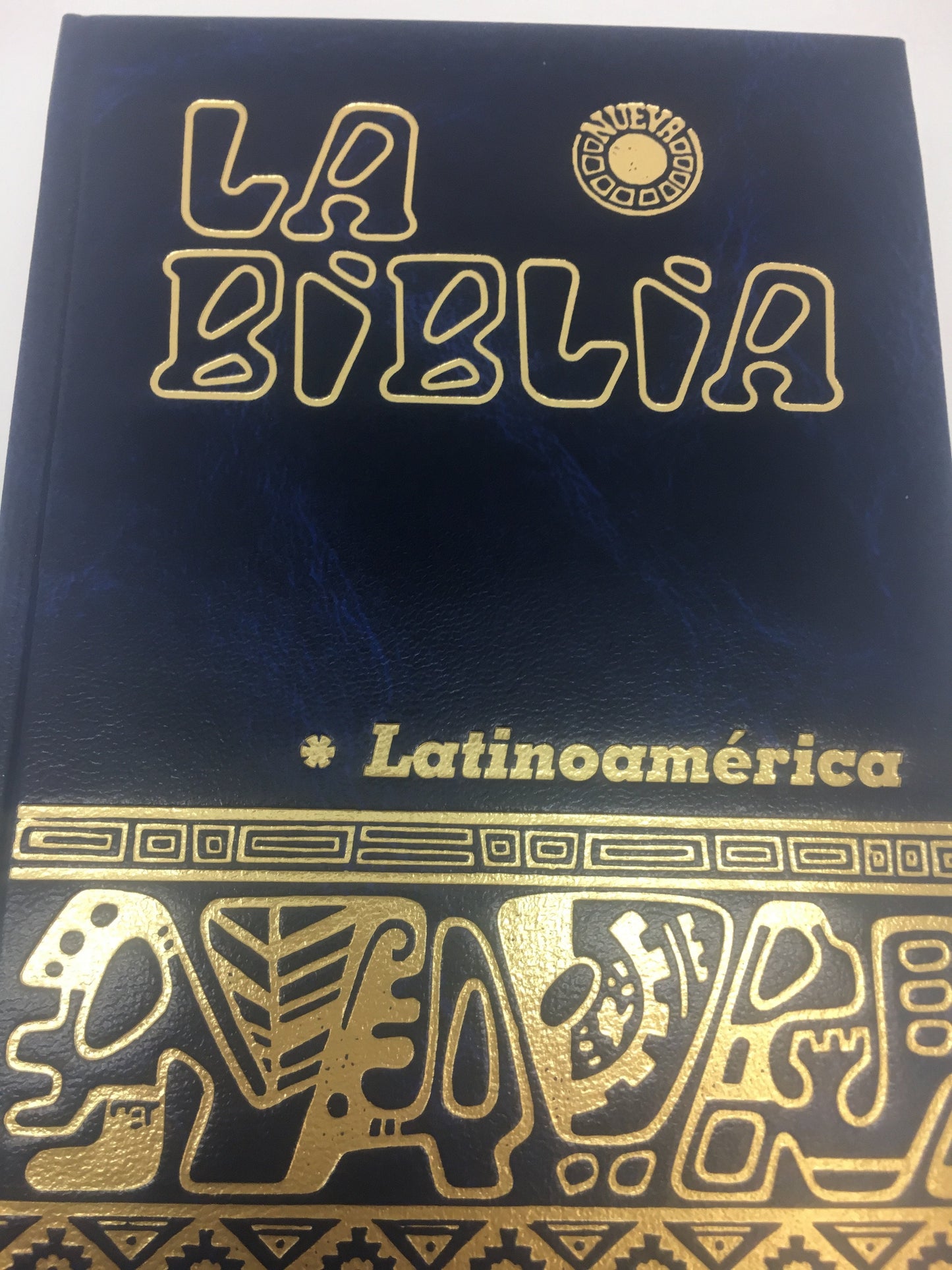 Biblia Latinoamérica,(bolsillo) Azul - Unique Catholic Gifts