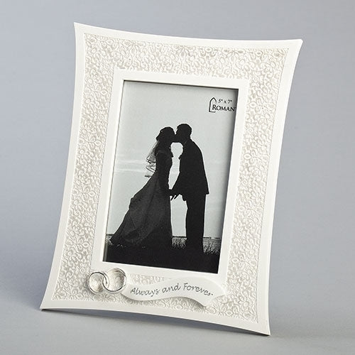 Lace Wedding Frame 10" - Unique Catholic Gifts