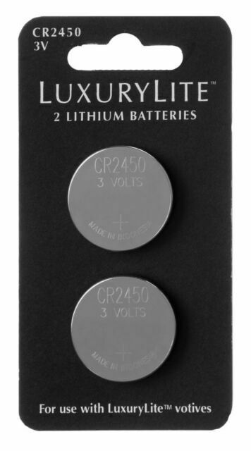 Luxurylite Lithium Batteries. -Coin Round Batteries - Unique Catholic Gifts