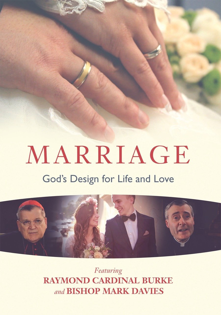 Marriage DVD: God's Design for Life and Love by Raymond Cardinal and Bishop Mark JMJ - Unique Catholic Gifts