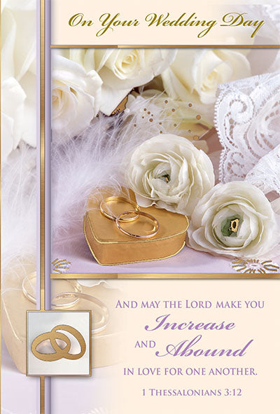 On Your Wedding Day Greeting Card - Unique Catholic Gifts