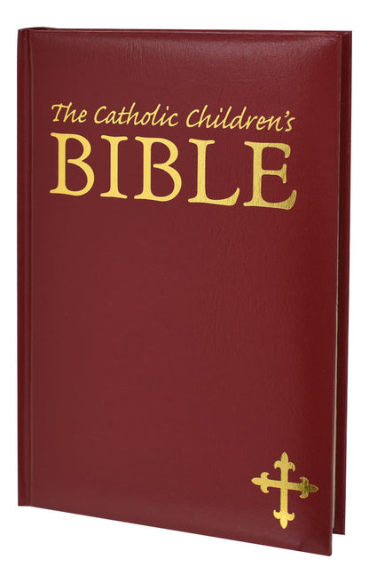 Catholic Children's Bible Maroon Gift Edition - Unique Catholic Gifts