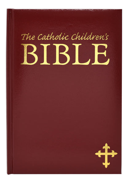 Catholic Children's Bible Maroon Gift Edition - Unique Catholic Gifts