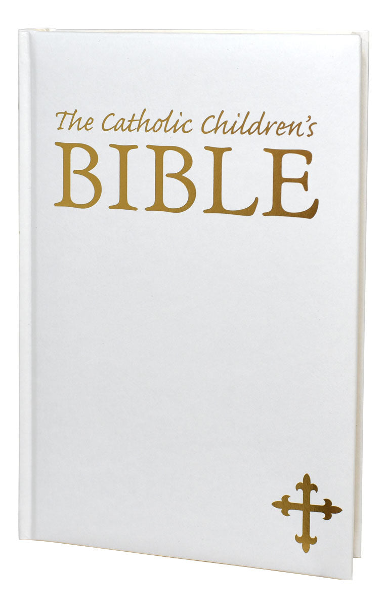 Catholic Children's Bible White Gift Edition - Unique Catholic Gifts