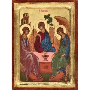 Rublev's Trinity - Gold Leaf - Unique Catholic Gifts