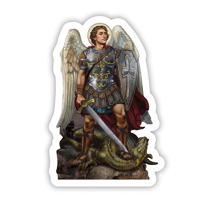 Saint Michael Auto Magnet - Unique Catholic Gifts