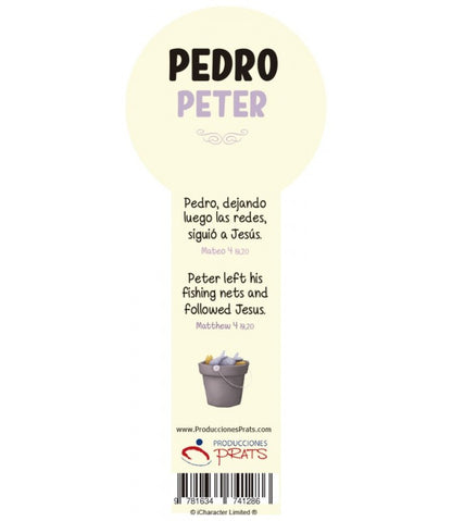 Saint Peter, Pedro 3D Bookmark For Children - Unique Catholic Gifts