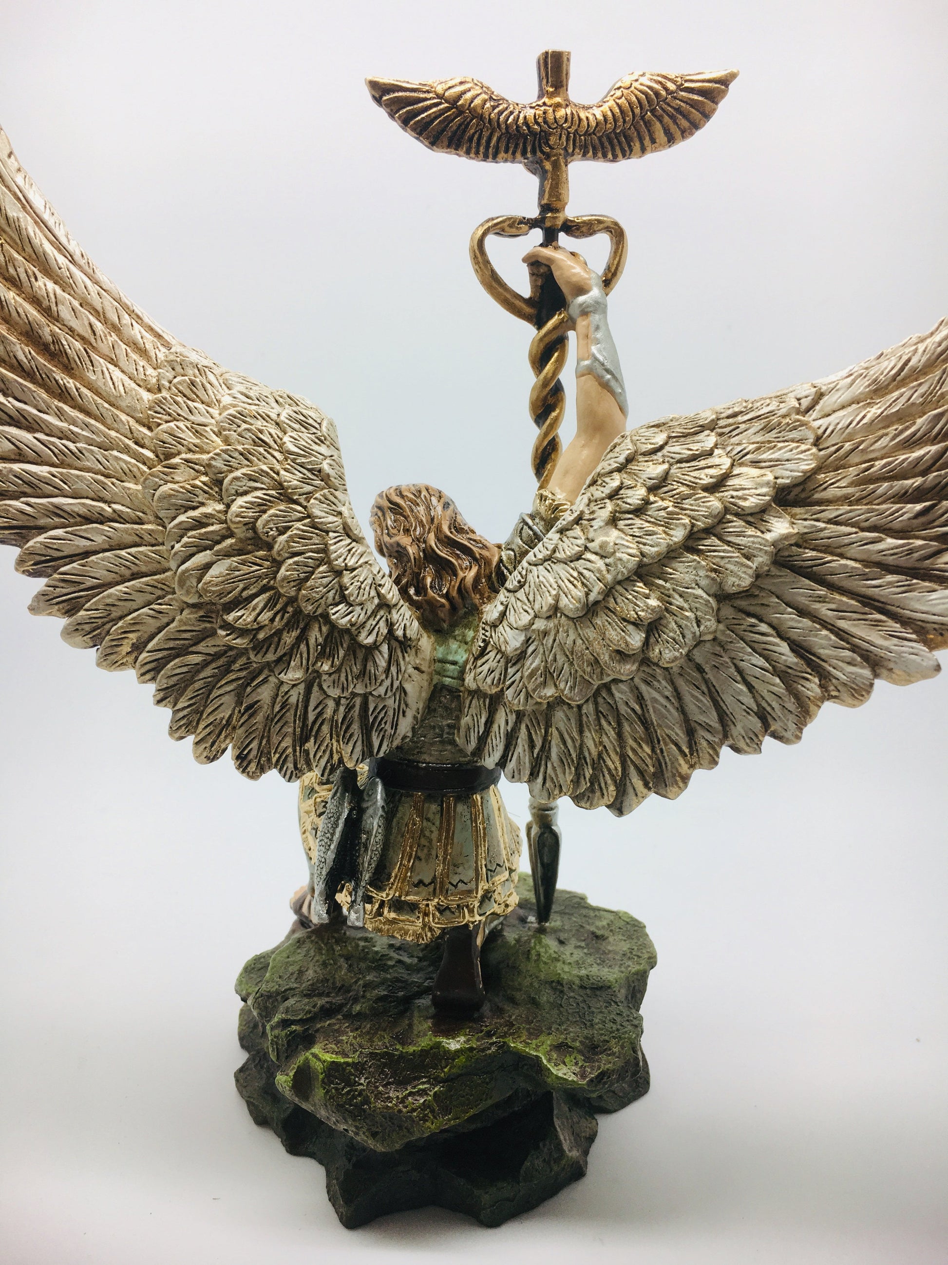 Saint Raphael Archangel Statue (8 1/2”) - Unique Catholic Gifts