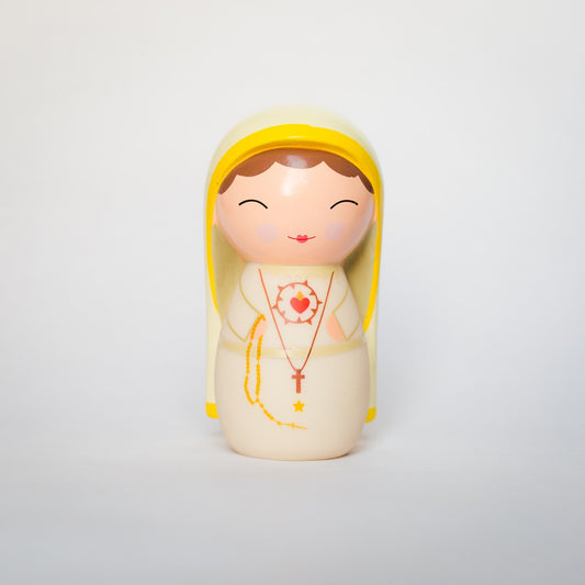 Our Lady of Fatima Shining Light Doll - Unique Catholic Gifts