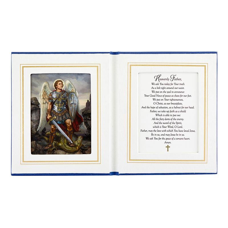 Special Blessing Prayer Folder - Saint Michael - Unique Catholic Gifts