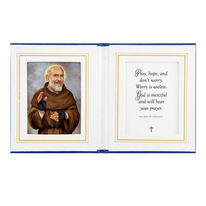 Special Blessing Prayer Folder - Saint Padre Pio - Unique Catholic Gifts