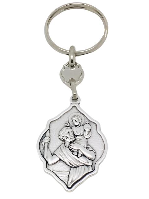 Saint Christopher Keychain - Unique Catholic Gifts