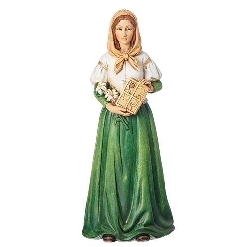 St. Dymphna Statue 6" - Unique Catholic Gifts