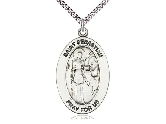 St. Sebastian Medal (1") - Unique Catholic Gifts