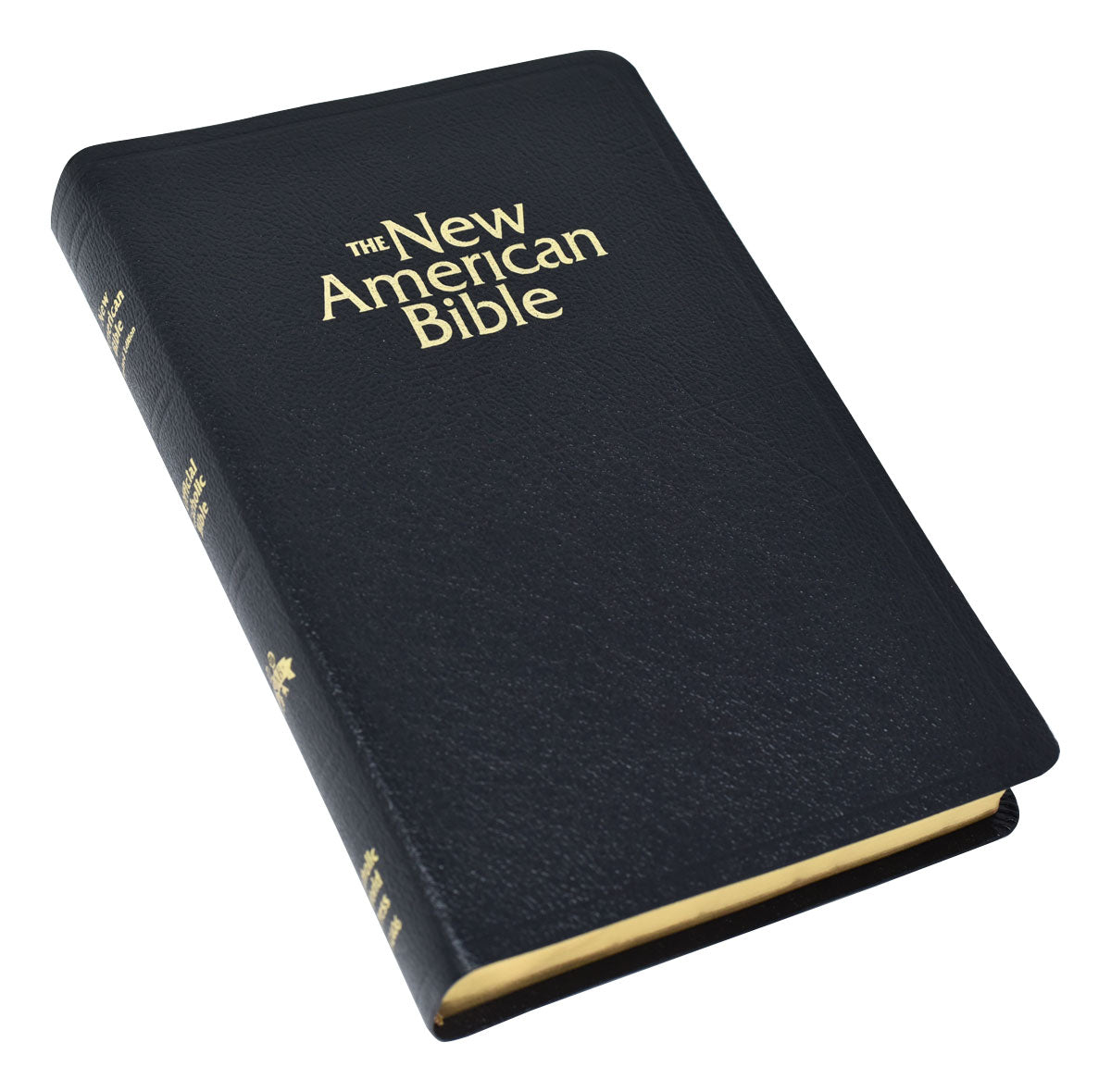 New American Bible (NAB) Deluxe Gift Bible (Bonded Leather) Black INDEXED - Unique Catholic Gifts